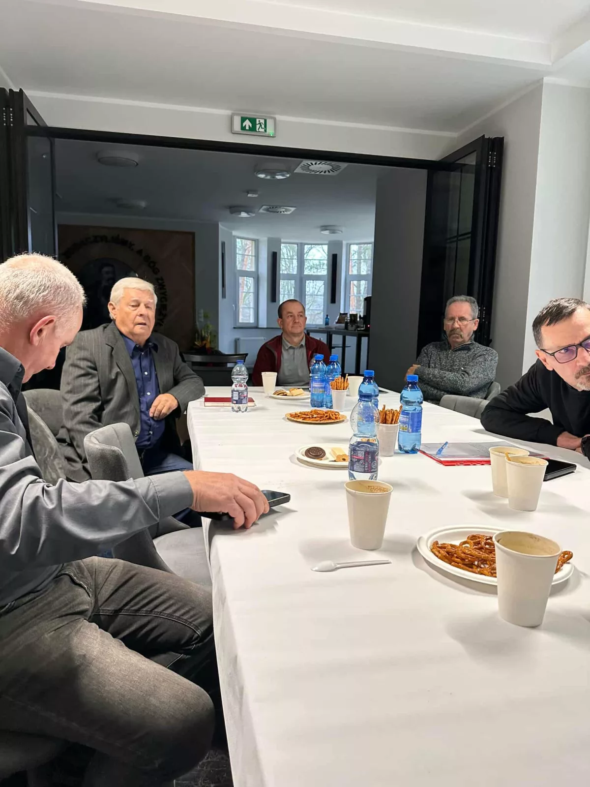 Zebranie sprawozdawczo-wyborcze rejonu Żagańskiego.