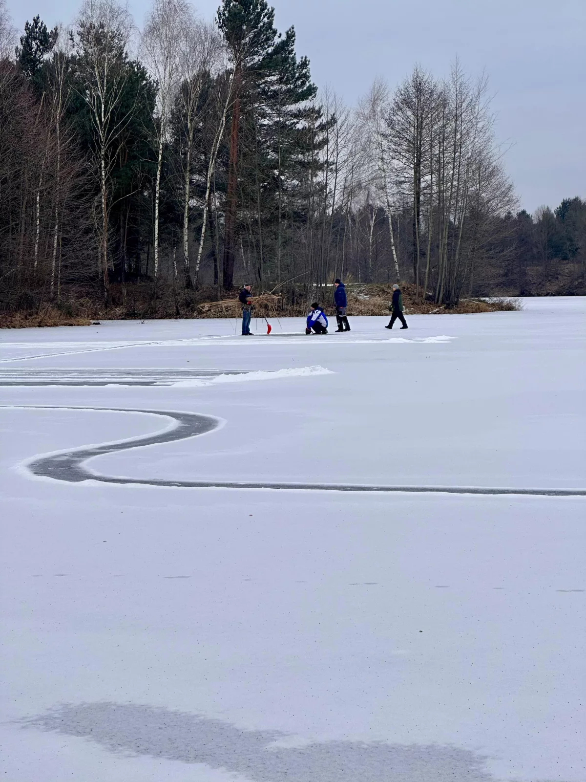 Prace na Łowisku Gryżyce