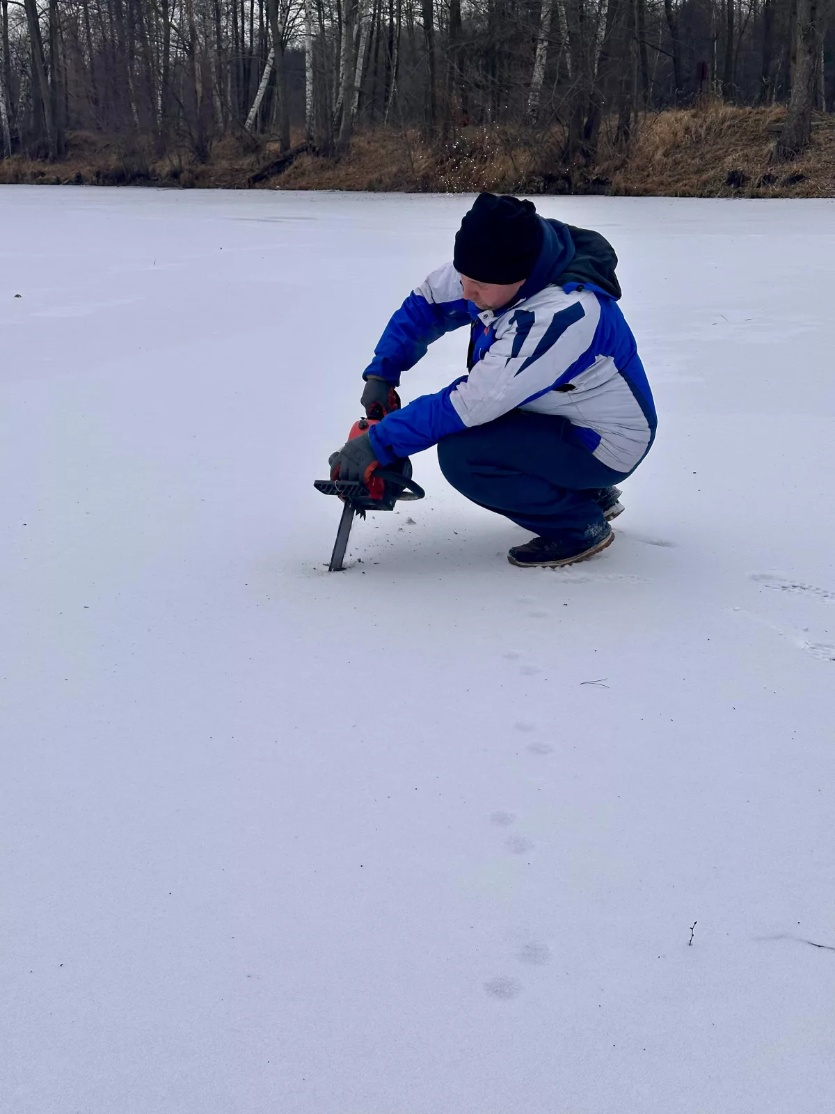 Prace na Łowisku Gryżyce