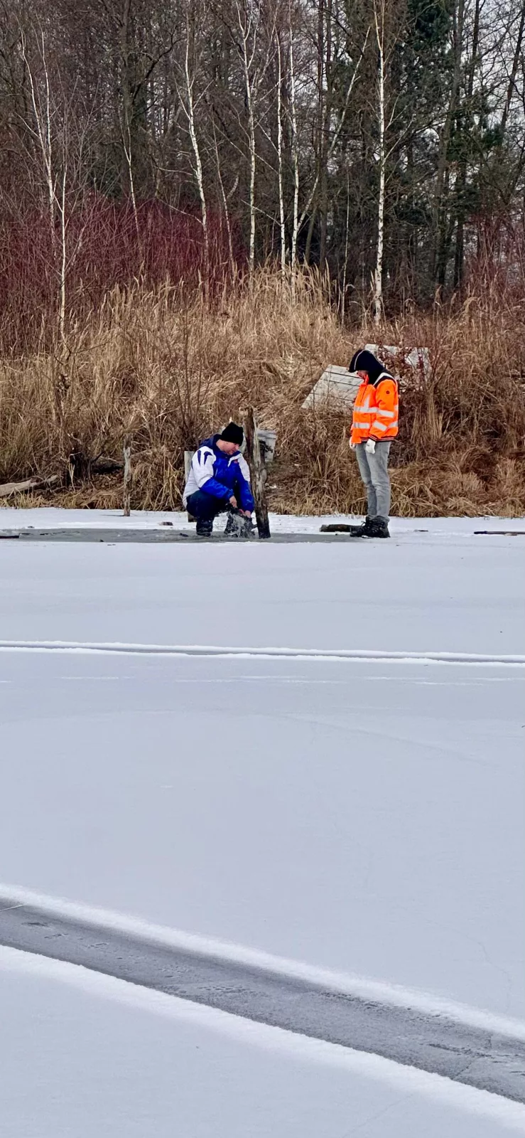 Prace na Łowisku Gryżyce