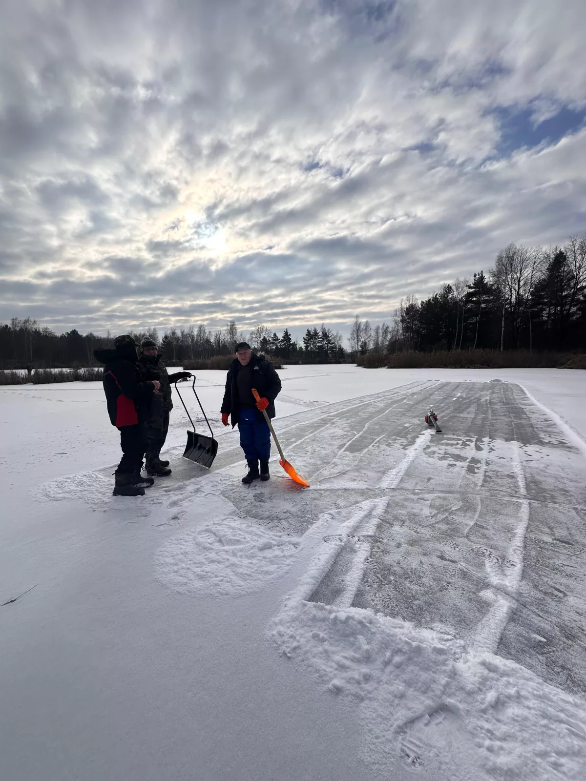 Prace na Łowisku Gryżyce